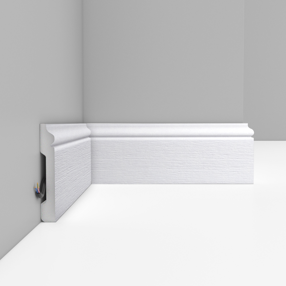 Плинтус напольный Decomaster D005-70 79х13х2400мм