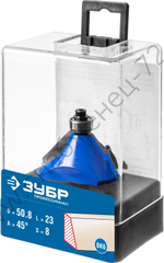 ЗУБР 50,8x27мм, фреза кромочная калевочная(фасочная) №9