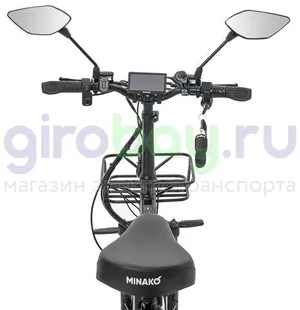 Электровелосипед Minako F10 Pro (48V/20Ah) - Серый обод фото №10