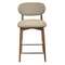 Полубарный стул Mod, орех, бежевое букле