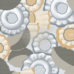 ДЕКОР FLORE GRIS 20X20 ОТ VIVES
