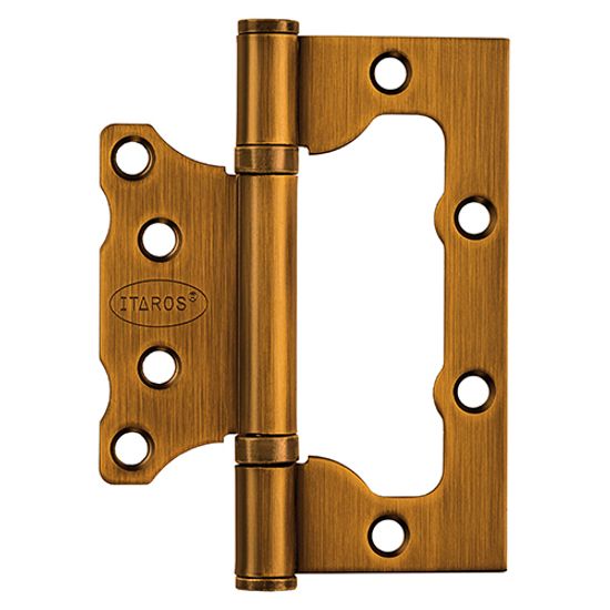 Петля дверная ИТАРОС без врезки 100x75x2 кофе MCF