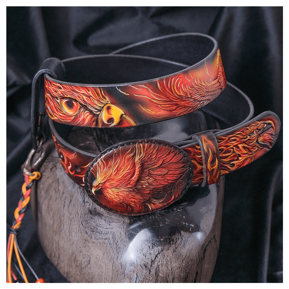 Кожаный ремень «Феникс»