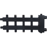 Коллектор с гидравлической стрелкой ROMMER - 1"1/2 НР на 2+2+1 контур 1" НР (до 85 кВт)