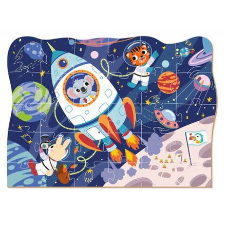 Додо - Пазл Профессии Экспедиция в космос 30 шт. 300374