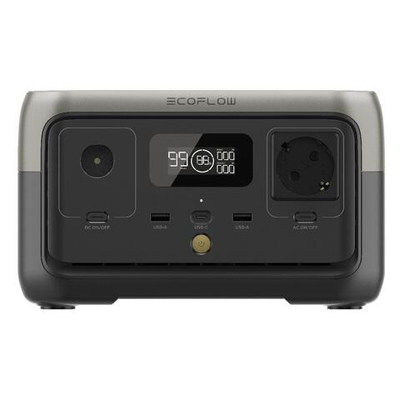 Портативная зарядная станция EcoFlow RIVER 2, 300 Вт