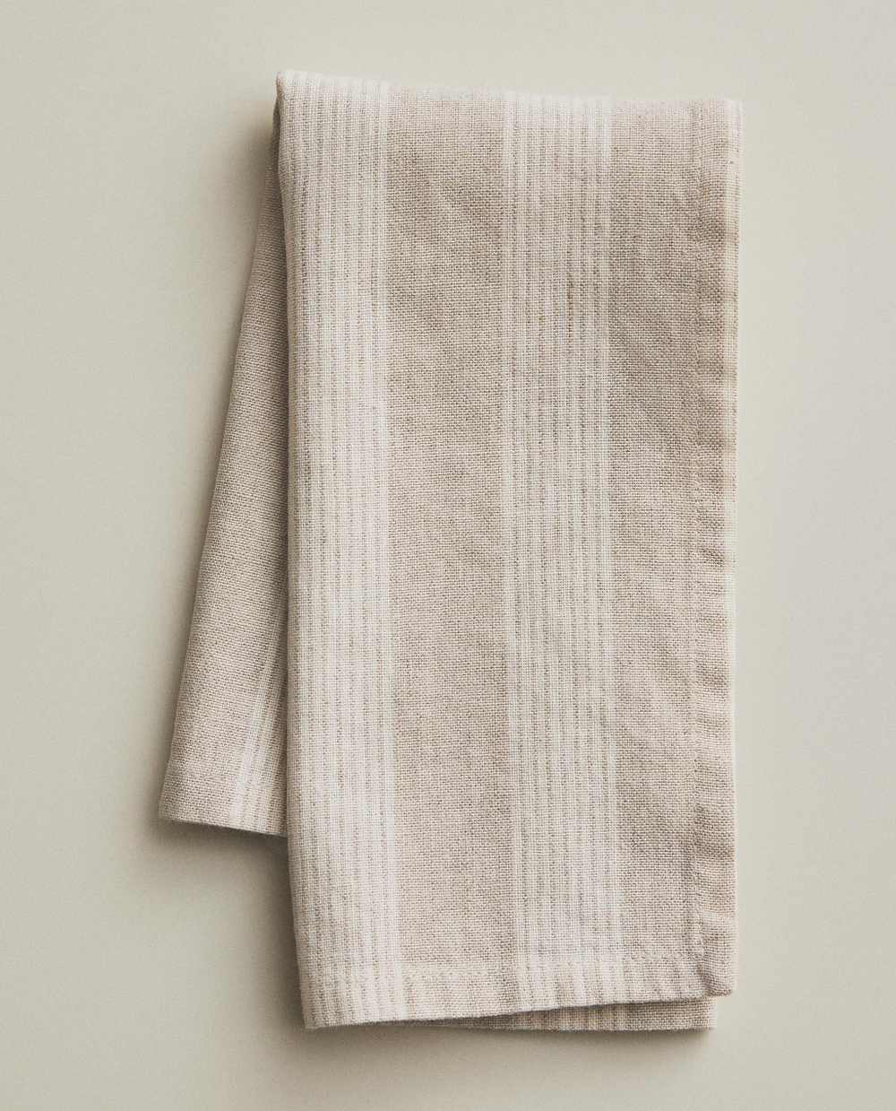 Zara Home столовая салфетка из смесовой ткани, узор в полоску, 45 45 см (комплект 2 шт.)