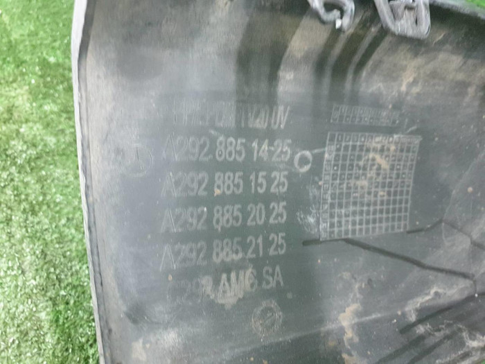 Юбка заднего бампера Mercedes GLE C292 (2015-2019) AMG