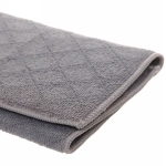 Коврик для сушки посуды 38*50см «Ромбы» серый