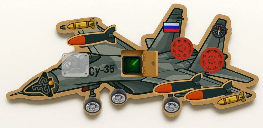 Бизиборд Истребитель Су-35