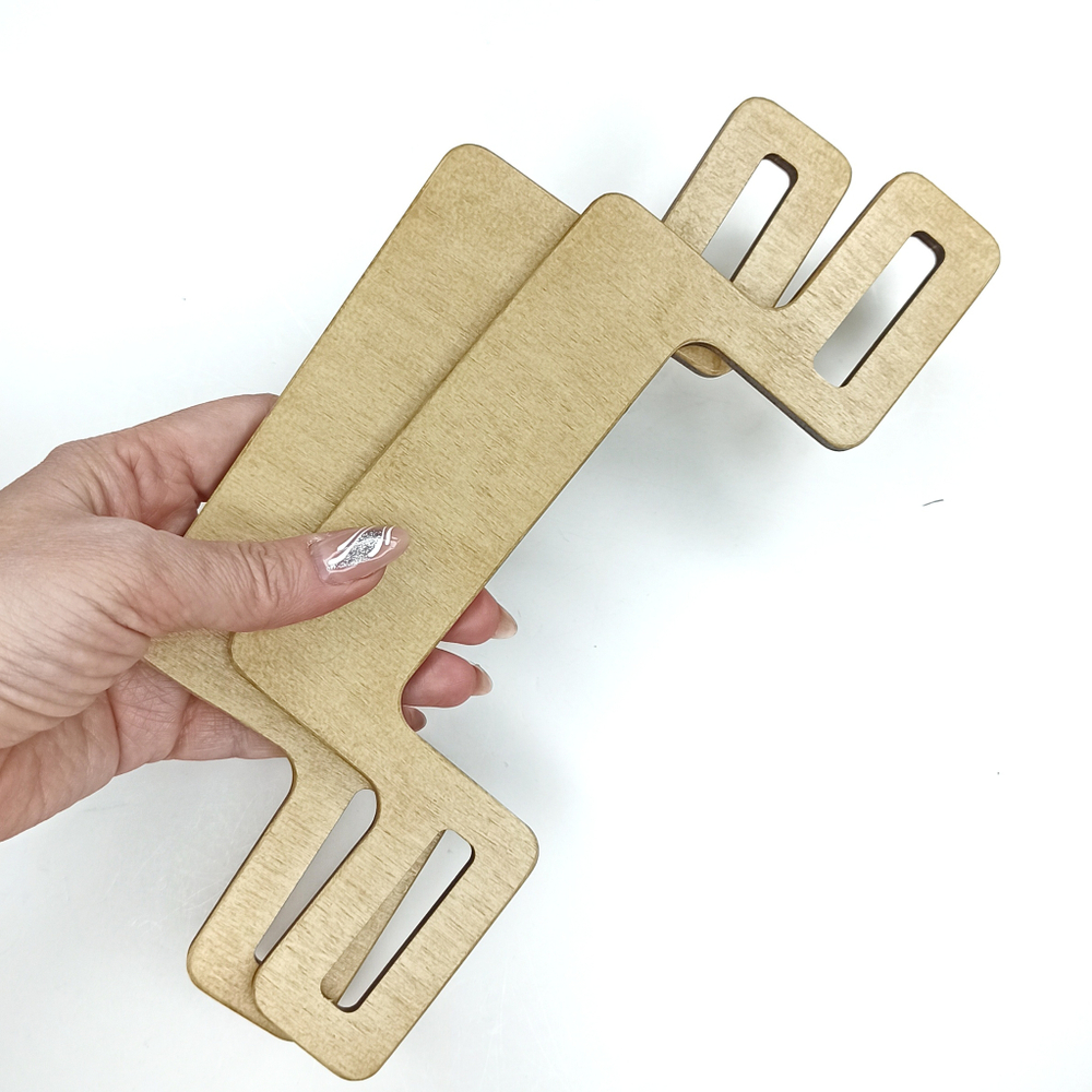 Ручки деревянные  24,5*8,5см