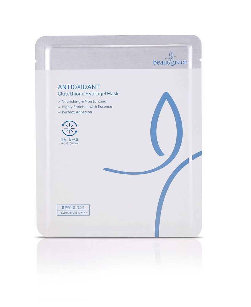 Гидрогелевая маска для лица с глутатионом BEAUUGREEN Glutathione Hydrogel Mask