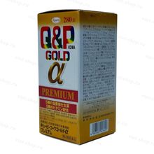 KOWA Q&amp;P Gold Alfa Premium комплекс при упадке сил и хронической усталости, 280 шт.