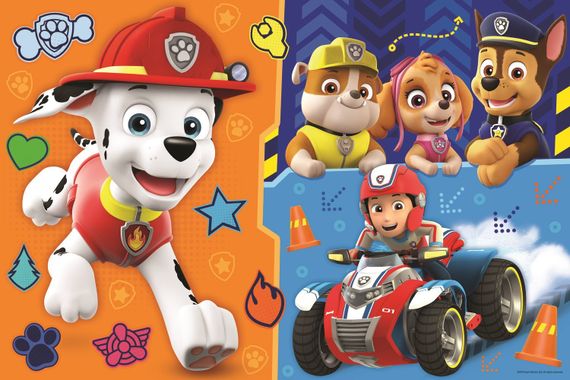 Puzzle "15 GIANT" - Meet The Paw Patrol / Viacom PAW Patrol