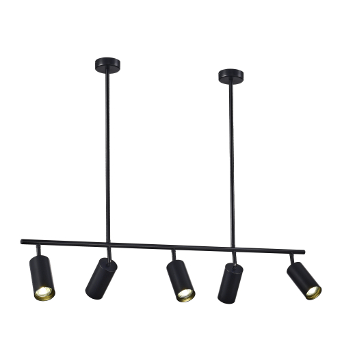 SL1206.403.05 Светильник подвесной ST-Luce Черный/Черный GU10 5*5W 4000K