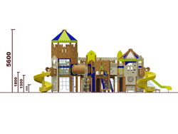 Игровой комплекс 07106.21 для детей 6-12 лет для уличной площадки