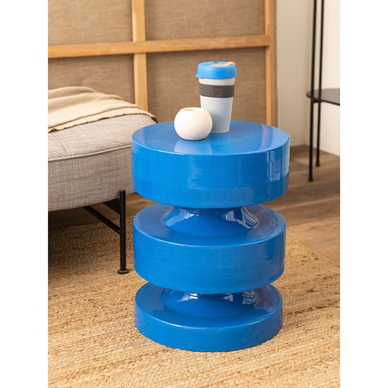 Столик приставной ingvild, D36 см, синий