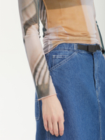 Футболка Дл. Рукав Mesh Hi-neck Long Sleeve (Table)