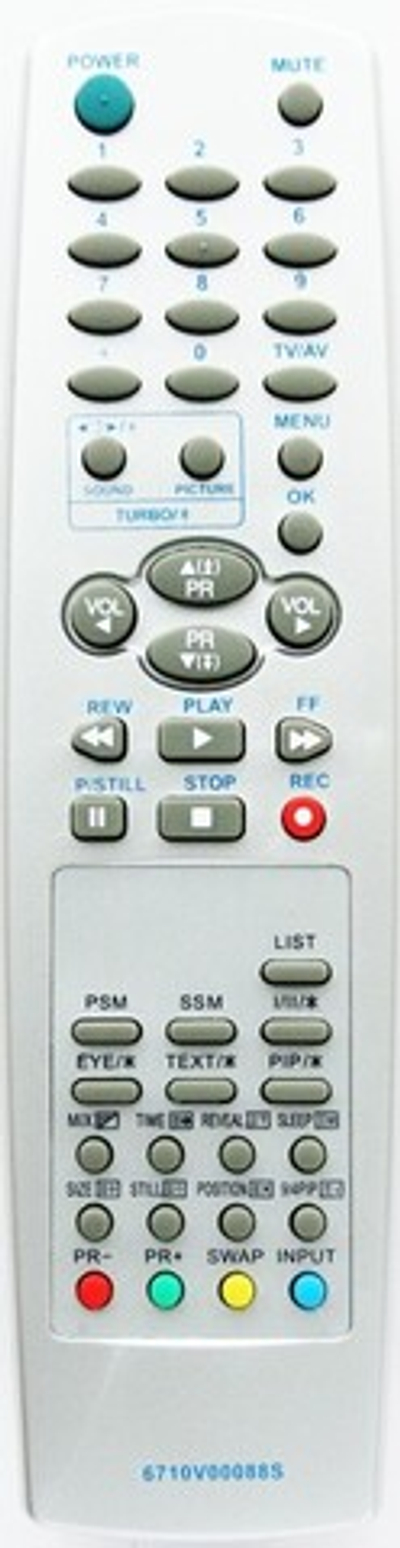 Пульт ДУ для телевизоров LG 6710V00088S
