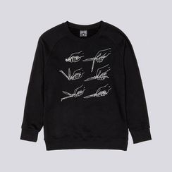 Свитшот ВОЛЧОК Балисонг, черный