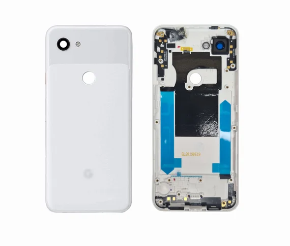 Задняя крышка для Google Pixel 3A белая (Clearly White)