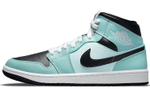 Кроссовки Jordan Air Jordan 1 Mid "Teal Tint" (Женская размерная сетка)