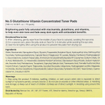 Numbuzin, № 5 тонер с глутатионом и витамином, 70 шт, 180 мл (6,08 жидк. унции)