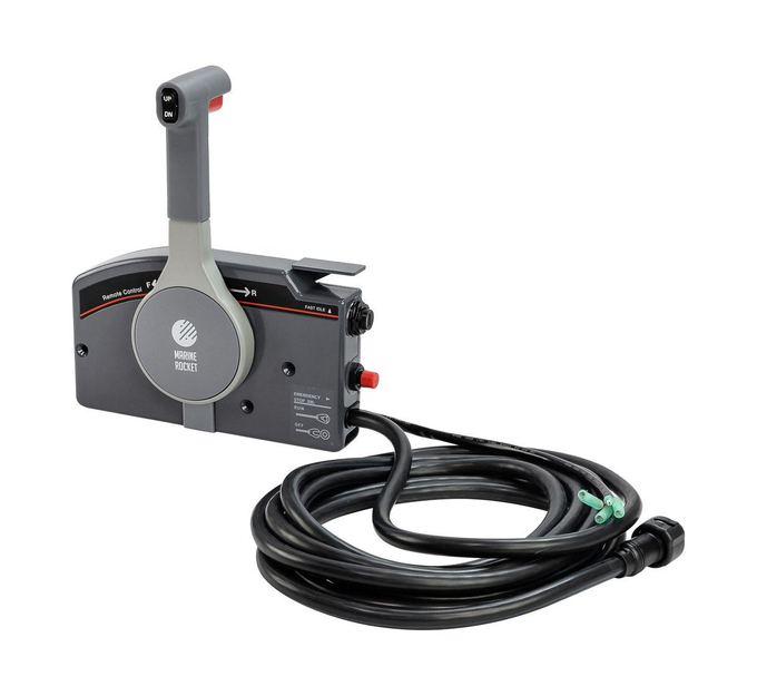 Дистанционное управление с гидроподъемом, толкает газ, 10P, 5м. (Yamaha 703), Marine Rocket