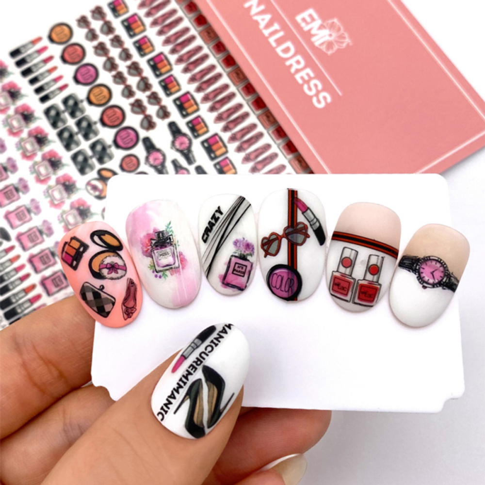 Naildress Slider Design №4 «Косметика»
