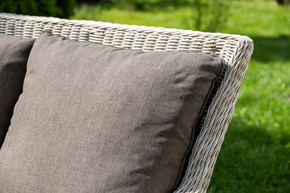 "Гляссе" лаунж-зона из искусственного ротанга, цвет бежевый