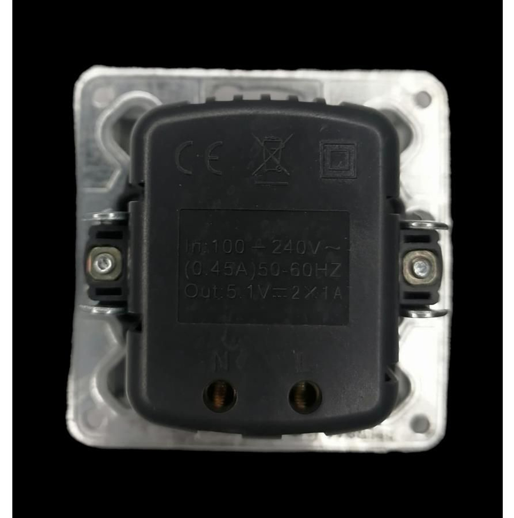 Розетка Usb 2x1A