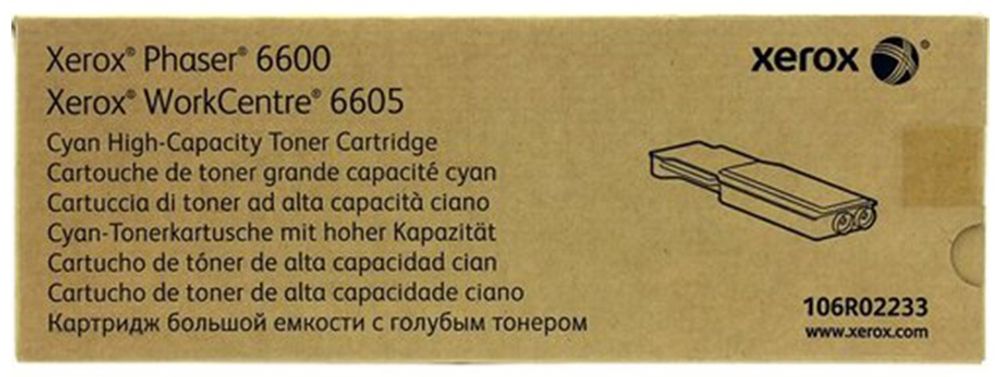Картриджи Xerox 106R02233 голубой Картриджи Xerox 106R02233 голубой