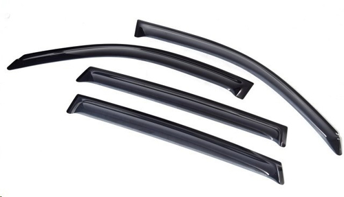 Ветровики Mitsubishi Outlander XL с 2007г. / Peugeot 4007/ Citroen C-Crosser с 2012г. (VAD)