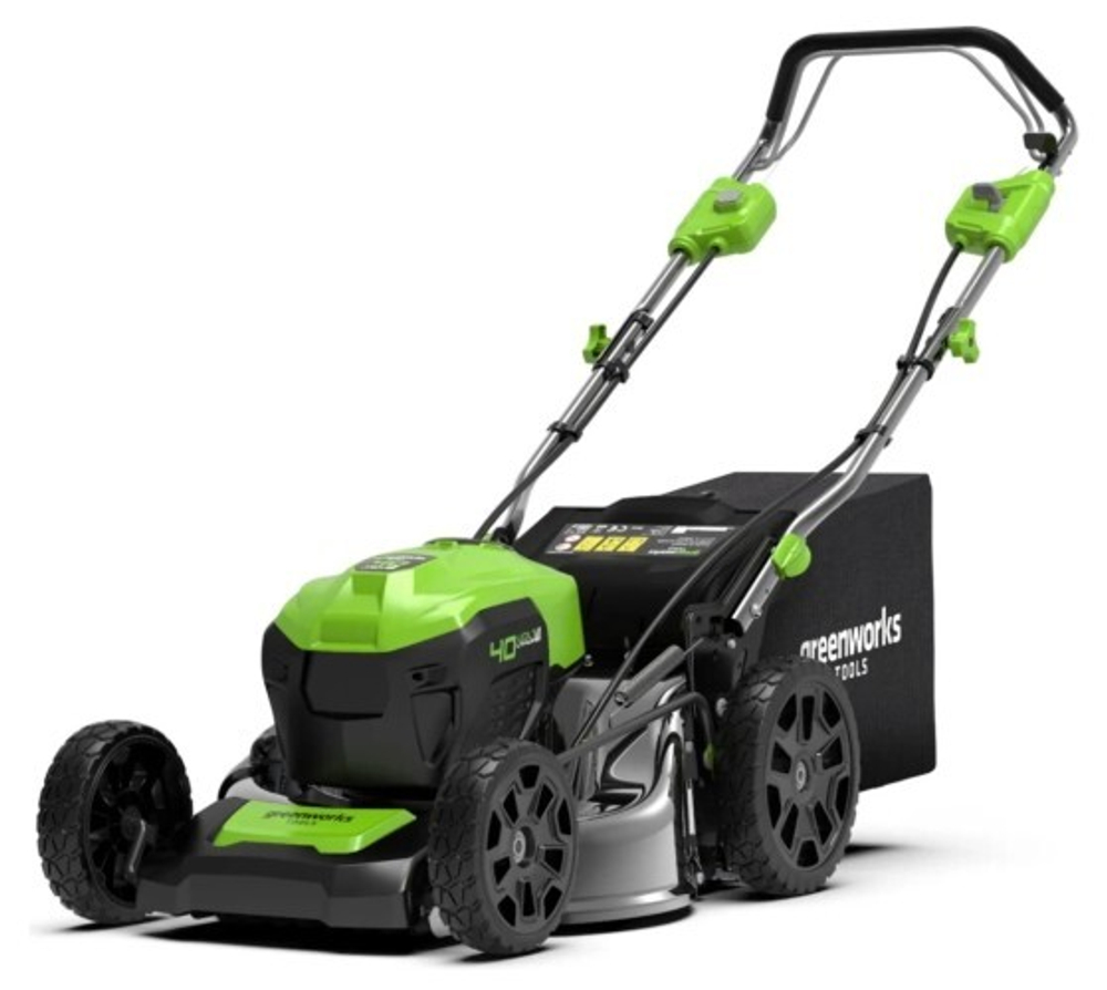Газонокосилка аккумуляторная GREENWORKS GD40LM46SP 40V, самоходная, б/щ, АКБ 8Ач и ЗУ 2506807UH