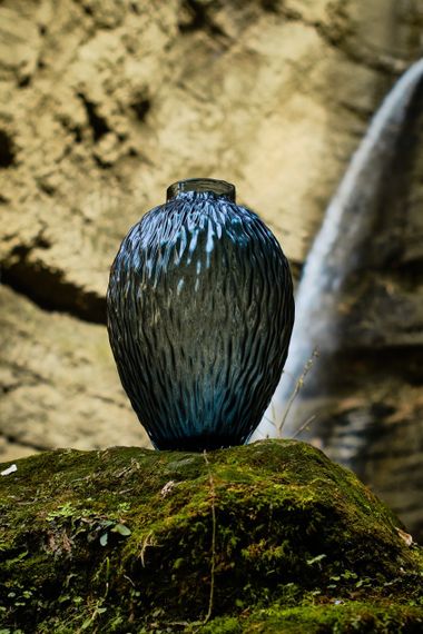 Юмико Ваза Стеклянная 30.5х30.5х37см