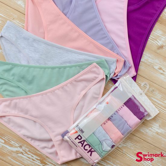 Трусики женские DOMINANT 37000-528, BIKINI, 7 шт. в уп. (неделька)