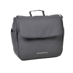 Детская коляска Indigo Charlotte Sity Classic 12 2 в 1 Cs03 т.серый/фиолетовый