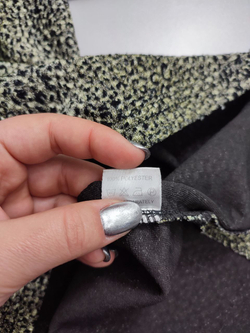 Блузка с анималистичным принтом 48 размер