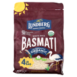 Lundberg, органический белый рис, басмати, 1,8 кг (64 унции)