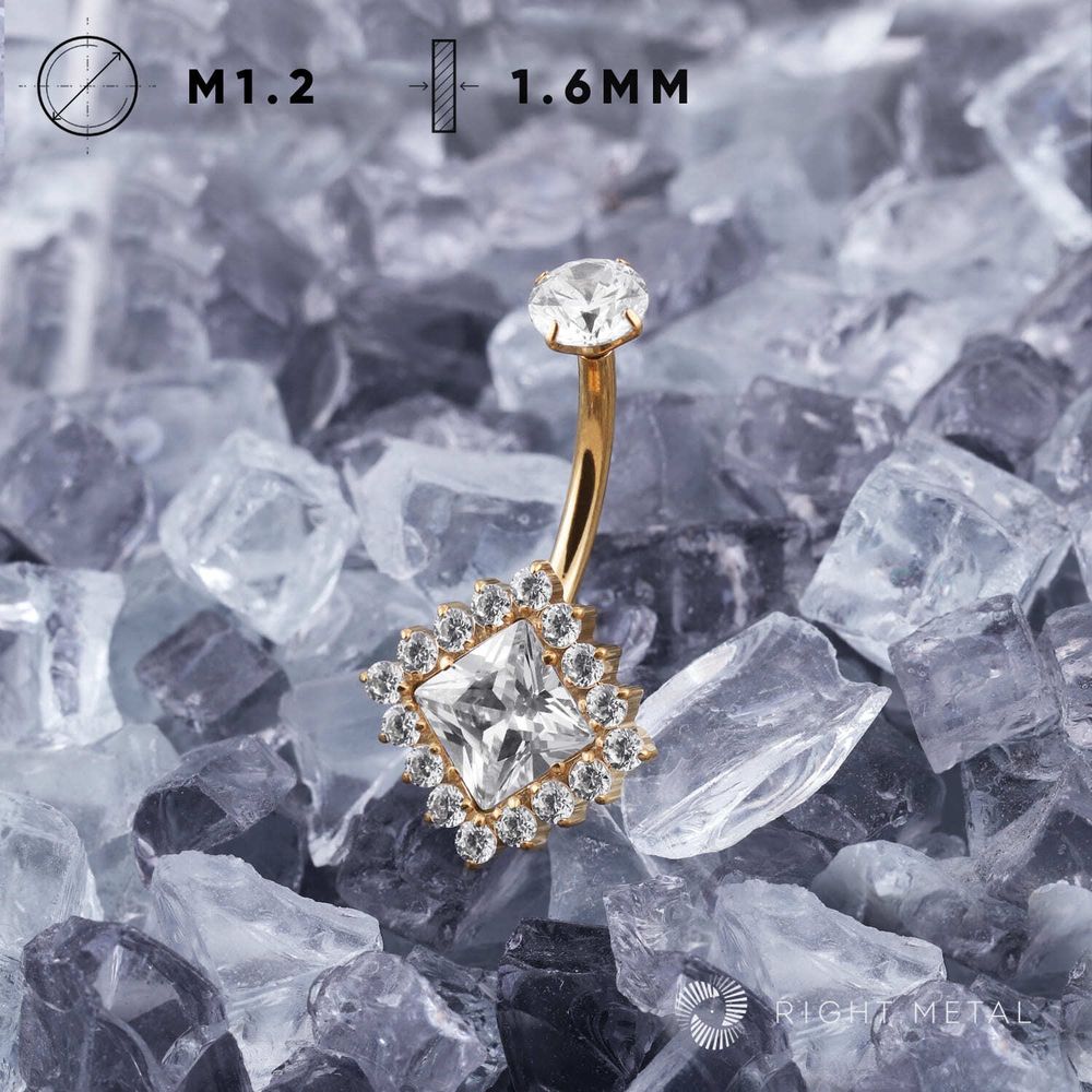 Банан Jasmine Square Crystal PVD Yellow