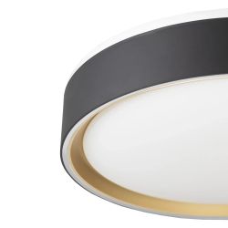 Citilux BOSS CL751251G LED RGB Светильник с пультом Чёрный с Золотом