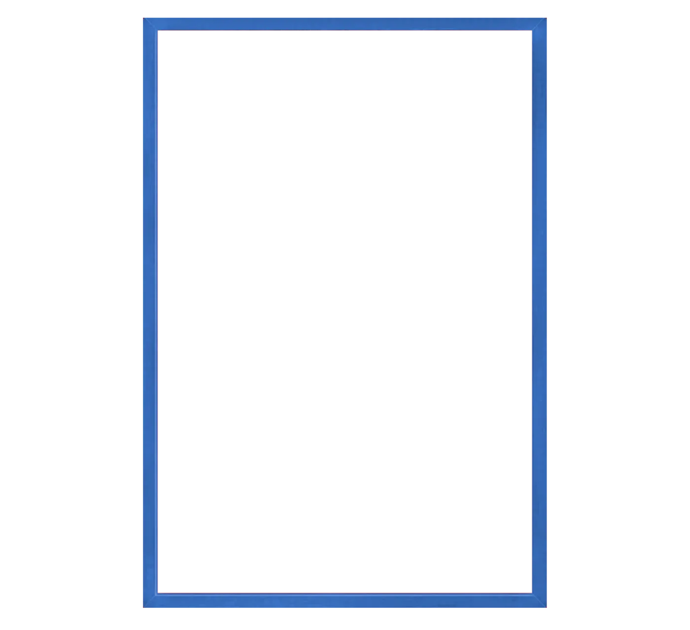 Рамка для постера голубая