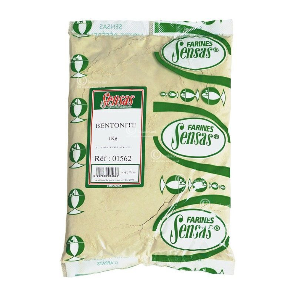 Глина Sensas BENTONITE 1кг