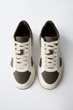 ZARA КРОССОВКИ URBAN, РАЗНОЦВЕТНЫЙ