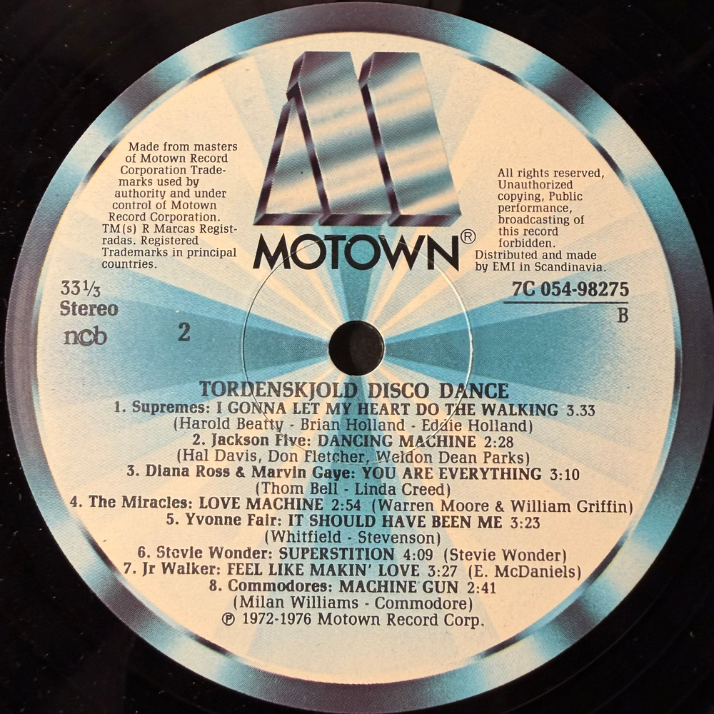 Сборник Tordenskjold Disco Dance (Скандинавия)