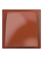 Выход стенной КФВ фланец D125 обр.клапан 150х150 ASA Terracotta ERA