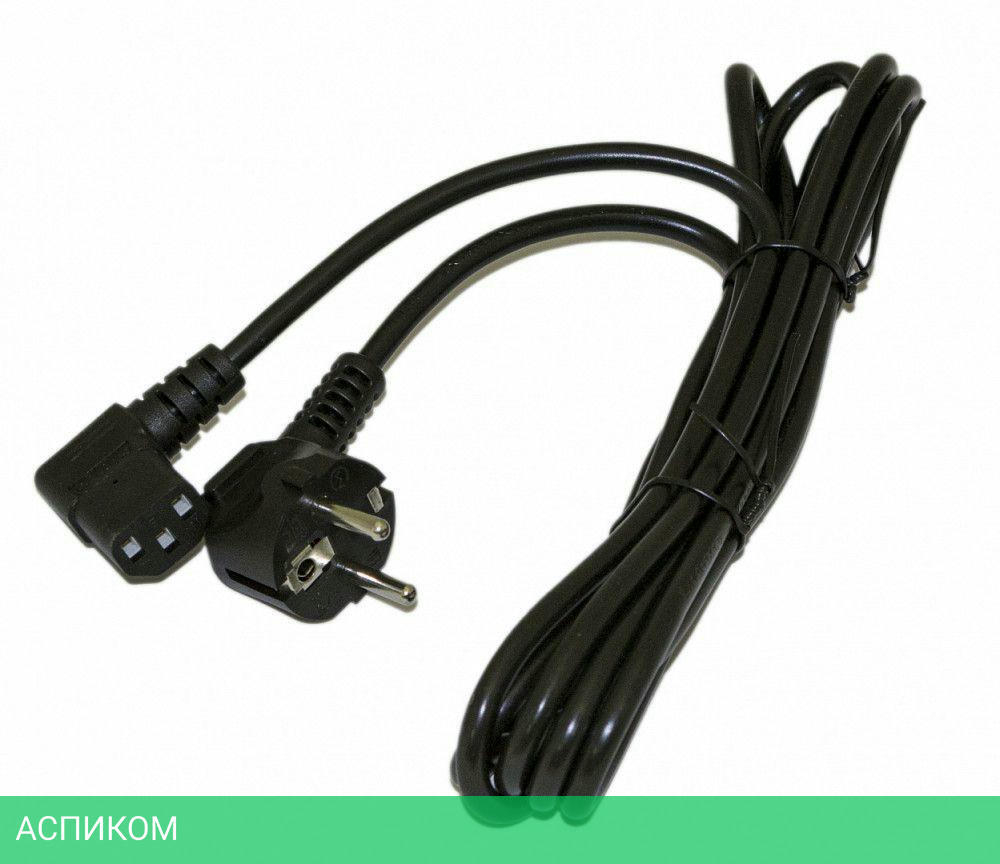 Кабель питания Hyperline PWC-IEC13A-SHM-1.8-BK черный