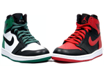 Jordan Air Jordan 1 Retro Defining Moments Pack DMP non-slip lightweight high-top retro basketball shoes men's green and red