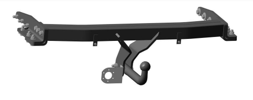 Фаркоп WESO 4851-A на Jeep Grand Cherokee 2010-