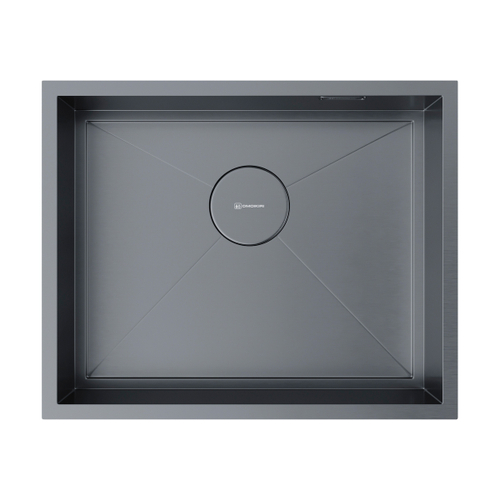 кухонная мойка Omoikiri Kasen 54-16-INT-GM нерж. сталь/вороненая сталь